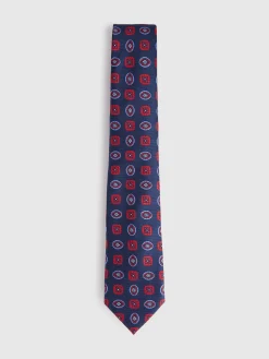 Corbatas|Corbatas<Alvaro Moreno CORBATA JACQUARD MF Azul Marino