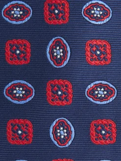 Corbatas|Corbatas<Alvaro Moreno CORBATA JACQUARD MF Azul Marino