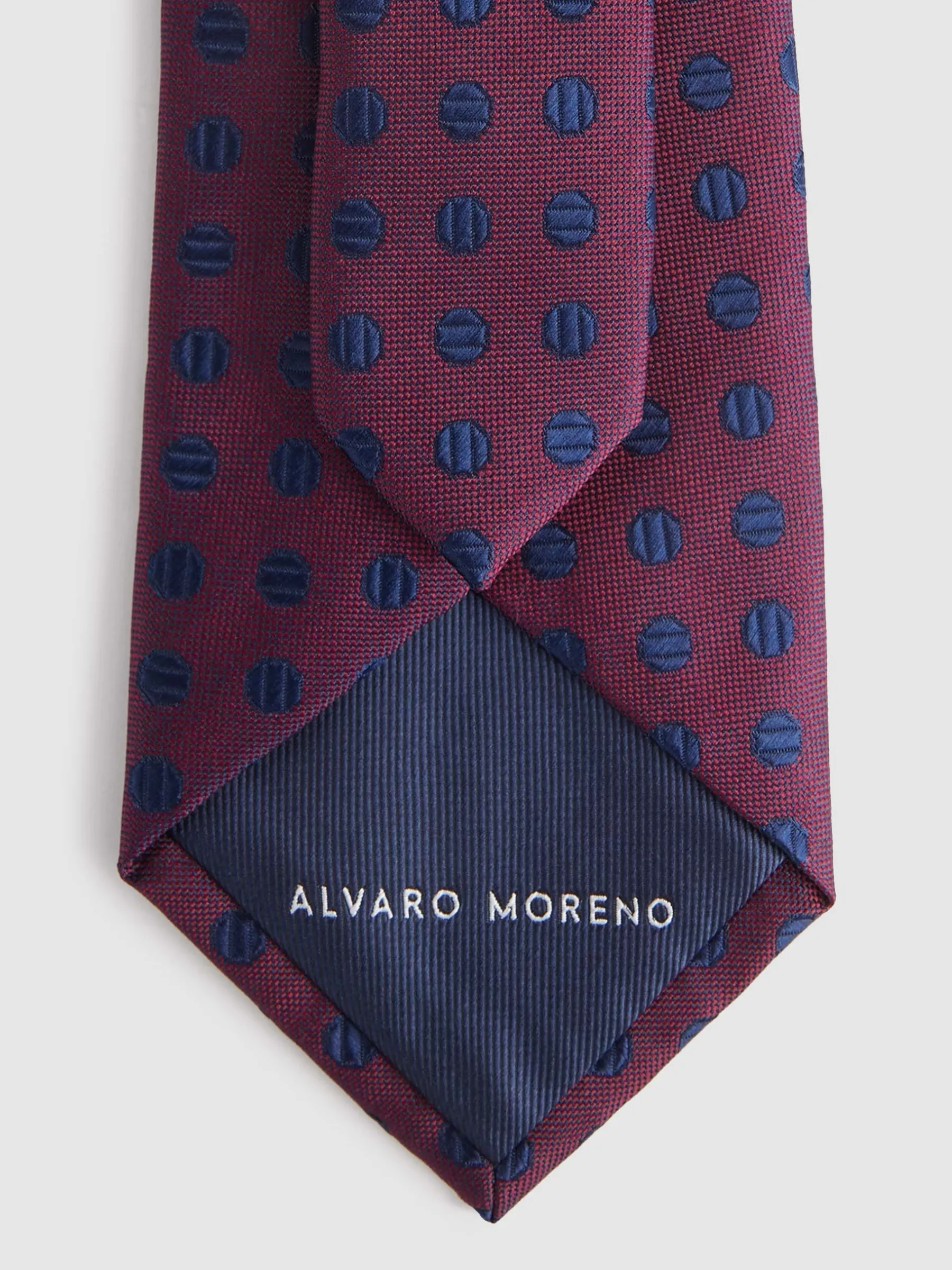 Corbatas|Corbatas<Alvaro Moreno CORBATA JACQUARD MF Azul Marino