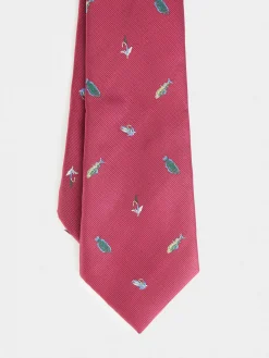 Corbatas|Corbatas<Alvaro Moreno CORBATA JACQUARD MF Burdeos