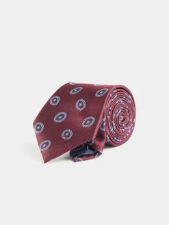 Corbatas|Corbatas<Alvaro Moreno CORBATA JACQUARD MF Burdeos