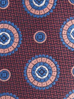 Corbatas|Corbatas<Alvaro Moreno CORBATA JACQUARD MF Burdeos