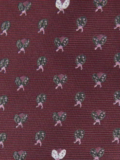 Corbatas|Corbatas<Alvaro Moreno CORBATA JACQUARD MF Burdeos