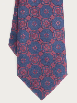 Corbatas|Corbatas<Alvaro Moreno CORBATA JACQUARD MF Burdeos