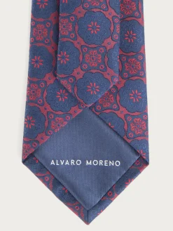 Corbatas|Corbatas<Alvaro Moreno CORBATA JACQUARD MF Burdeos