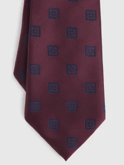 Corbatas|Corbatas<Alvaro Moreno CORBATA JACQUARD MF Burdeos