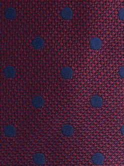 Corbatas|Corbatas<Alvaro Moreno CORBATA JACQUARD MF Burdeos