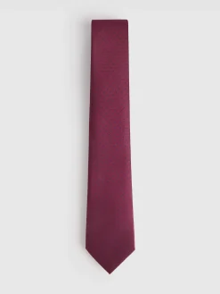 Corbatas|Corbatas<Alvaro Moreno CORBATA JACQUARD MF Burdeos