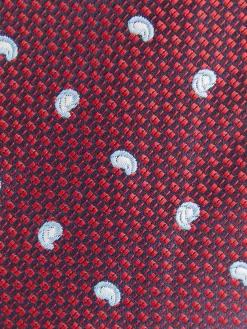 Corbatas|Corbatas<Alvaro Moreno CORBATA JACQUARD MF Rojo