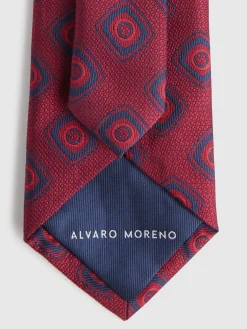 Corbatas|Corbatas<Alvaro Moreno CORBATA JACQUARD MF Rojo