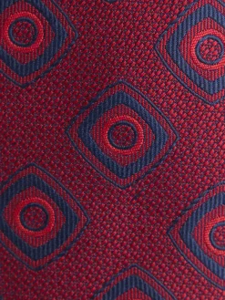 Corbatas|Corbatas<Alvaro Moreno CORBATA JACQUARD MF Rojo