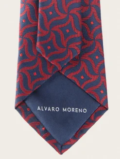 Corbatas|Corbatas<Alvaro Moreno CORBATA JACQUARD MF Rojo