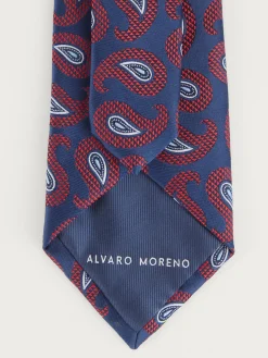 Corbatas|Corbatas<Alvaro Moreno CORBATA JACQUARD MF Rojo