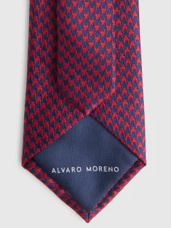 Corbatas|Corbatas<Alvaro Moreno CORBATA JACQUARD MF Rojo