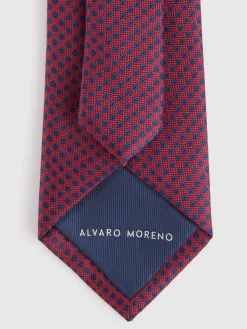 Corbatas|Corbatas<Alvaro Moreno CORBATA JACQUARD MF Rojo