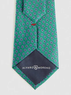 Corbatas|Corbatas<Alvaro Moreno CORBATA JACQUARD MF Verde