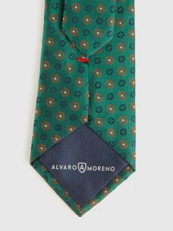 Corbatas|Corbatas<Alvaro Moreno CORBATA JACQUARD MF Verde
