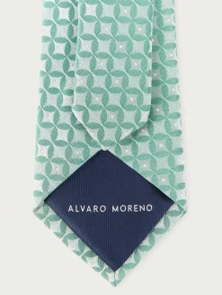 Corbatas|Corbatas<Alvaro Moreno CORBATA JACQUARD MF Verde