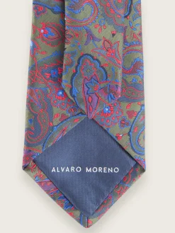 Corbatas|Corbatas<Alvaro Moreno CORBATA JACQUARD MF Verde