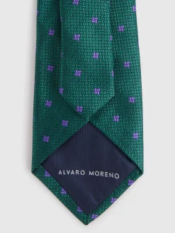 Corbatas|Corbatas<Alvaro Moreno CORBATA JACQUARD MF Verde