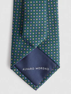 Corbatas|Corbatas<Alvaro Moreno CORBATA JACQUARD MF Verde