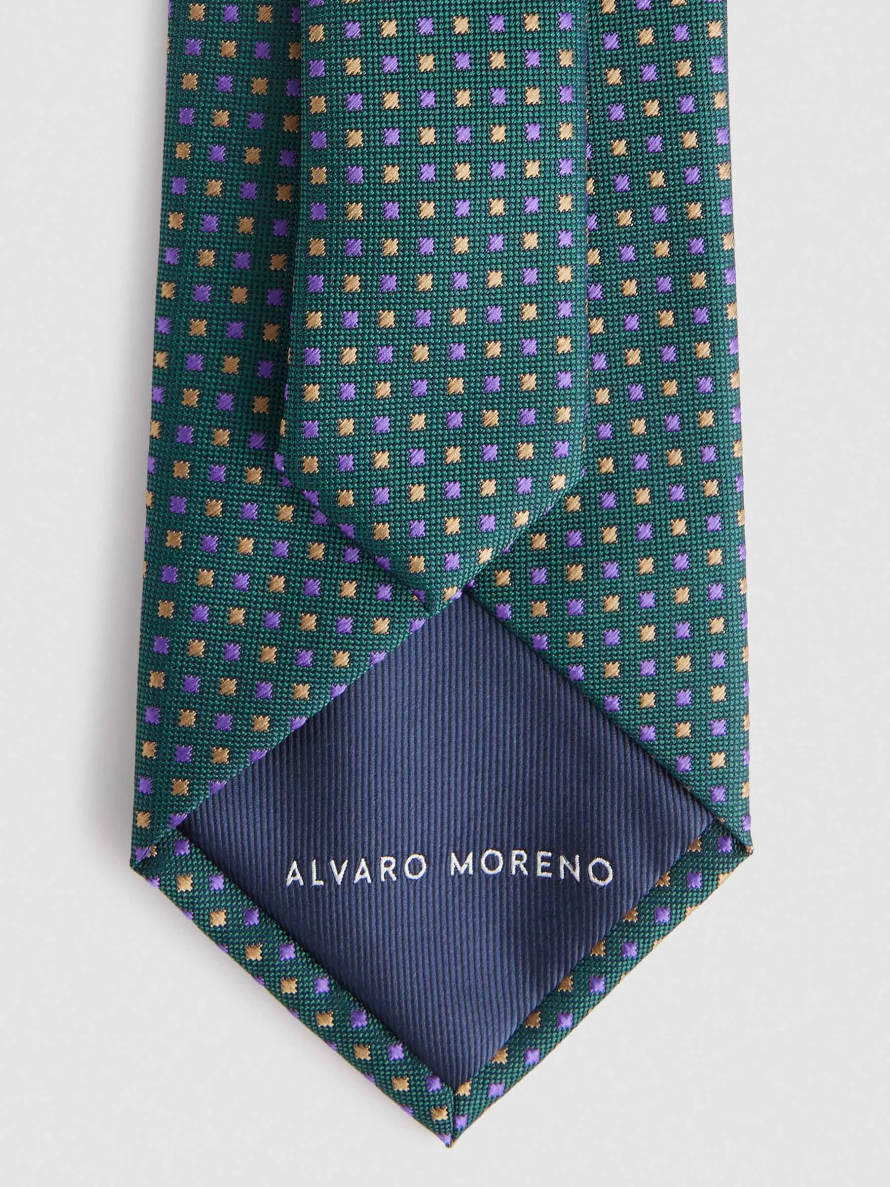 Corbatas|Corbatas<Alvaro Moreno CORBATA JACQUARD MF Verde