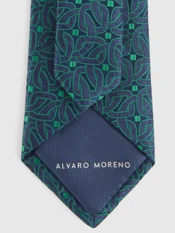Corbatas|Corbatas<Alvaro Moreno CORBATA JACQUARD MF Verde