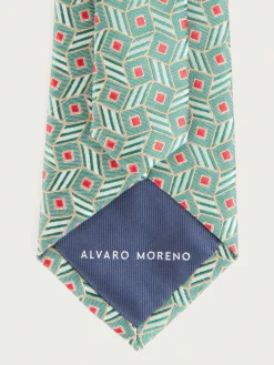 Corbatas|Corbatas<Alvaro Moreno CORBATA JACQUARD MF Verde