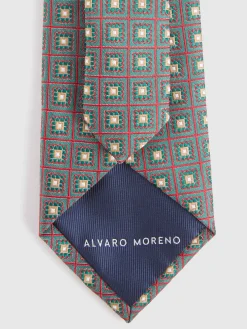 Corbatas|Corbatas<Alvaro Moreno CORBATA JACQUARD MF Verde