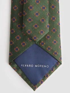 Corbatas|Corbatas<Alvaro Moreno CORBATA JACQUARD MF Verde