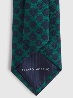Corbatas|Corbatas<Alvaro Moreno CORBATA JACQUARD MF Verde