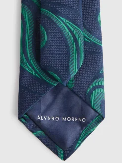 Corbatas|Corbatas<Alvaro Moreno CORBATA JACQUARD MF Verde