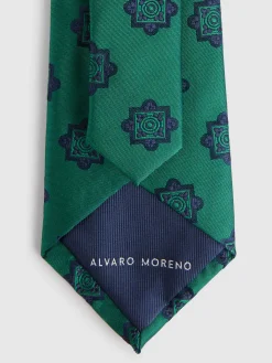 Corbatas|Corbatas<Alvaro Moreno CORBATA JACQUARD MF Verde