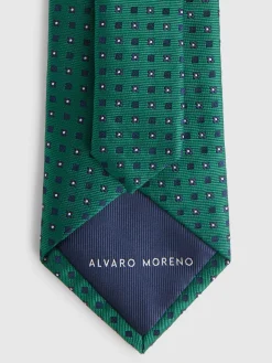 Corbatas|Corbatas<Alvaro Moreno CORBATA JACQUARD MF Verde