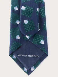 Corbatas|Corbatas<Alvaro Moreno CORBATA JACQUARD MF Verde