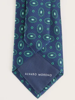 Corbatas|Corbatas<Alvaro Moreno CORBATA JACQUARD MF Verde