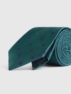 Corbatas|Corbatas<Alvaro Moreno CORBATA JACQUARD MF Verde