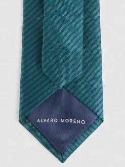 Corbatas|Corbatas<Alvaro Moreno CORBATA JACQUARD MF Verde