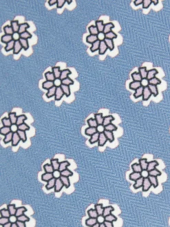 Corbatas|Corbatas<Alvaro Moreno CORBATA PRINTED Celeste