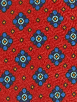 Corbatas|Corbatas<Alvaro Moreno CORBATA PRINTED Rojo