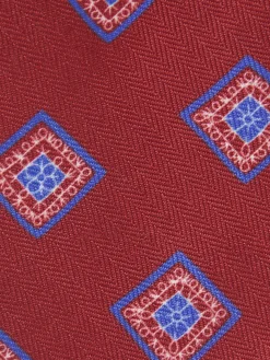 Corbatas|Corbatas<Alvaro Moreno CORBATA PRINTED Rojo