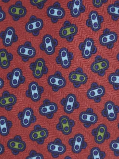 Corbatas|Corbatas<Alvaro Moreno CORBATA PRINTED Rojo