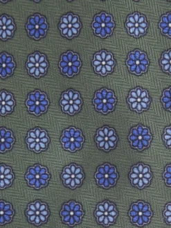 Corbatas|Corbatas<Alvaro Moreno CORBATA PRINTED Verde