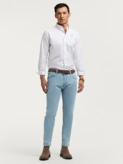 Vaqueros<Alvaro Moreno DENIM REGULAR Celeste