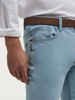 Vaqueros<Alvaro Moreno DENIM REGULAR Celeste