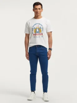 Vaqueros<Alvaro Moreno DENIM SLIM BASICO Azul