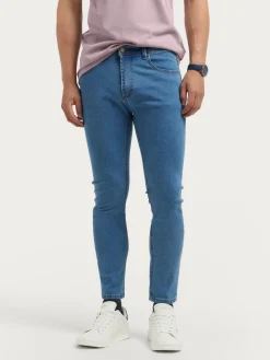 Vaqueros<Alvaro Moreno DENIM SUPER SKINNY Azul