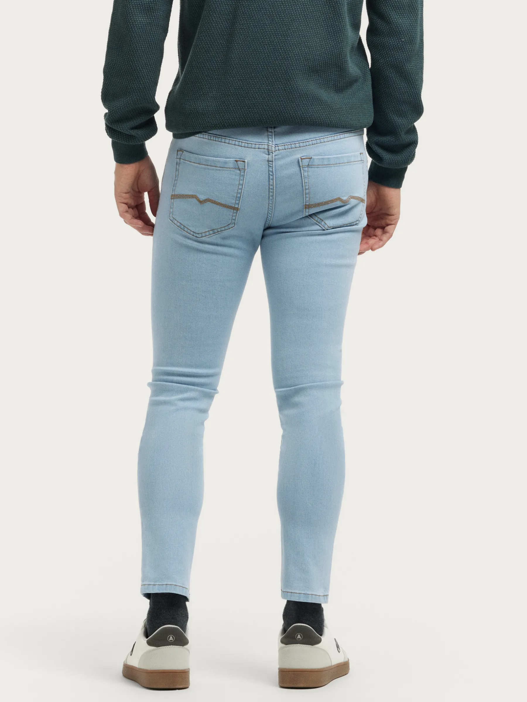 Vaqueros<Alvaro Moreno DENIM SUPER SKINNY Celeste