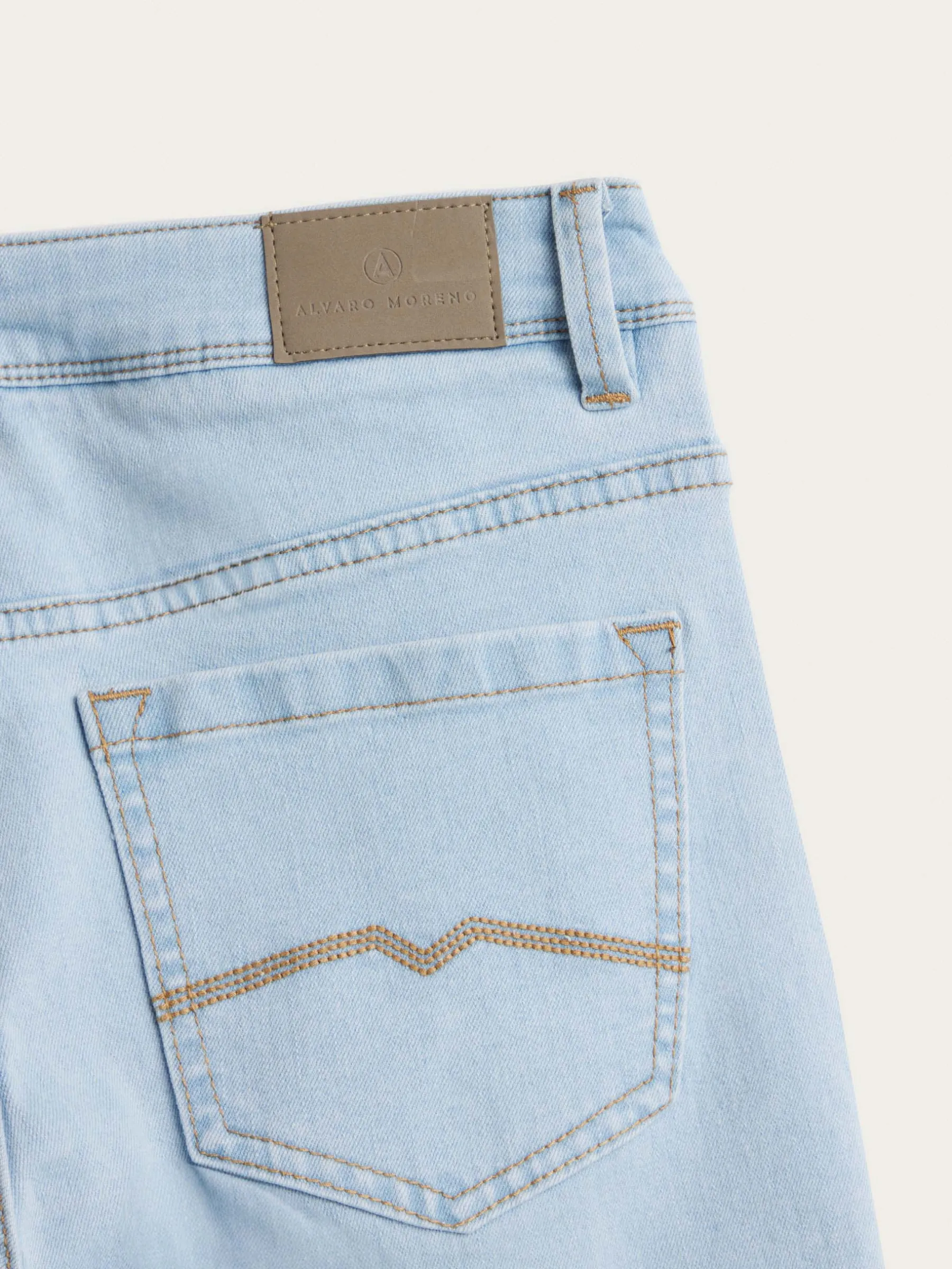 Vaqueros<Alvaro Moreno DENIM SUPER SKINNY Celeste