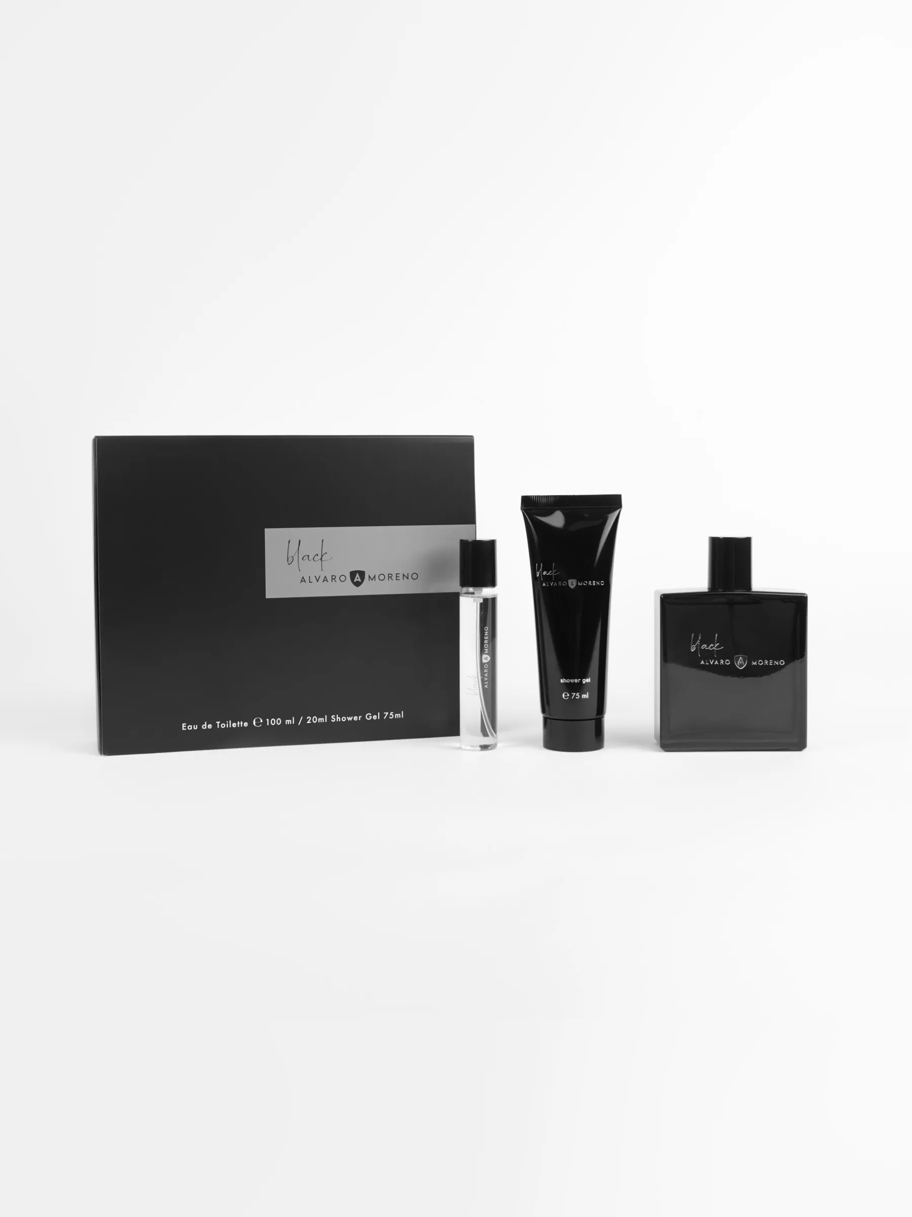 Perfumes<Alvaro Moreno ESTUCHE AM BLACK Negro